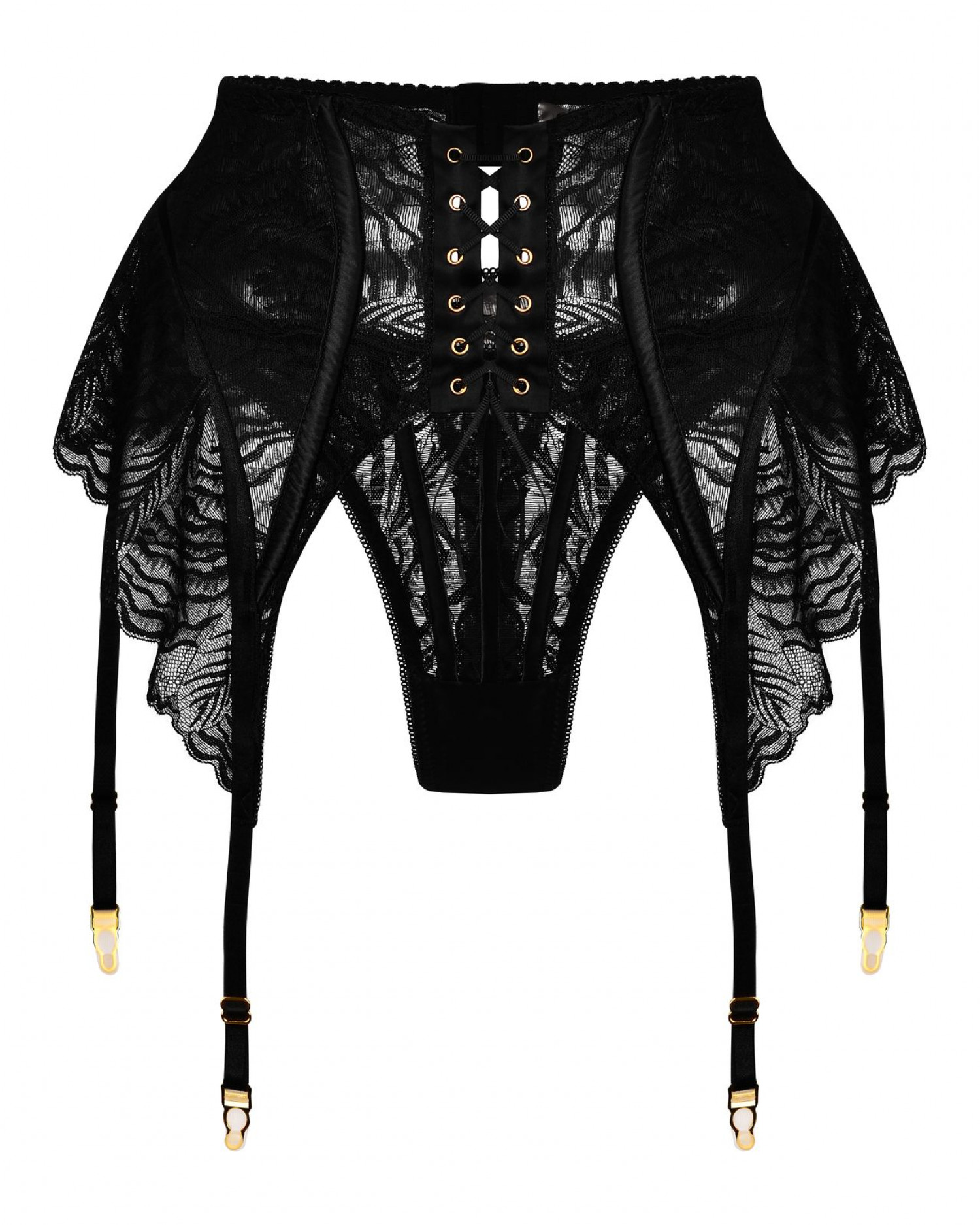 Пояс Chantage для чулок Black