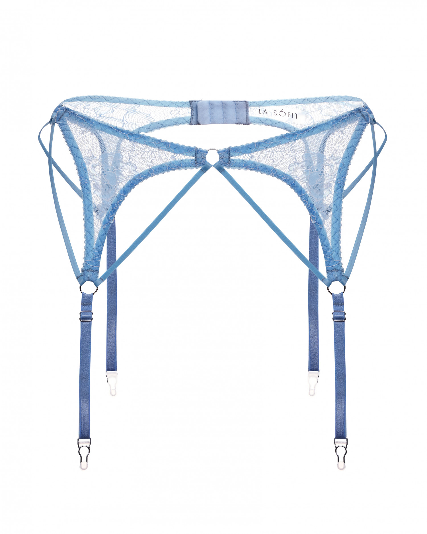 Пояс Chantage для чулок Blue